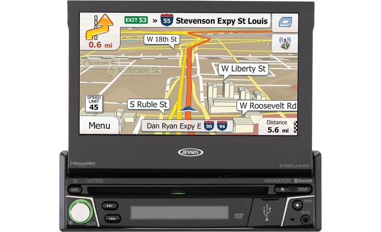SFUOE 1 DIN CAR Radio Autoaudio WiFi GPS. Navigations-Stereo DVD