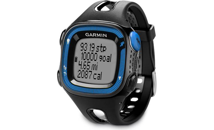 Garmin Forerunner 15 (Black/blue) GPS watch Crutchfield
