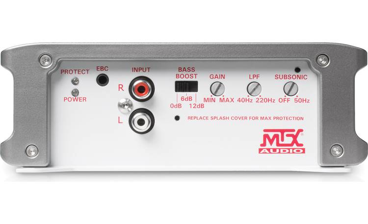 MTX WET500.1 Control panel
