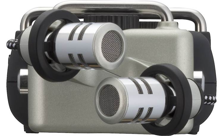 Zoom H5 Handy Top view of stereo mics