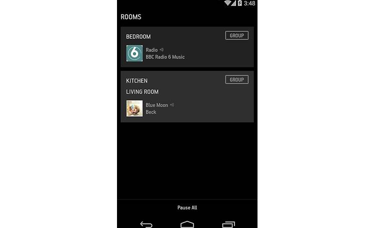 Sonos Playbar The free Sonos app lets you control multiple Sonos speakers
