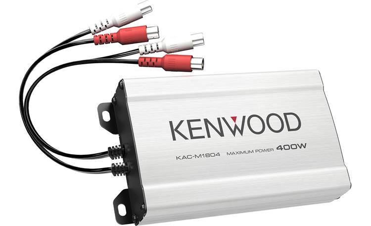 Veronderstellen komen roem Kenwood KAC-M1804 Compact 4-channel amplifier — 45 watts RMS x 4 at  Crutchfield