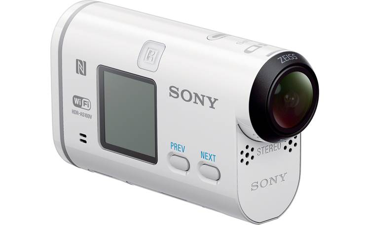 Overtreffen toeter zoeken Sony HDR-AS100V/W HD action cam with Wi-Fi® and GPS at Crutchfield