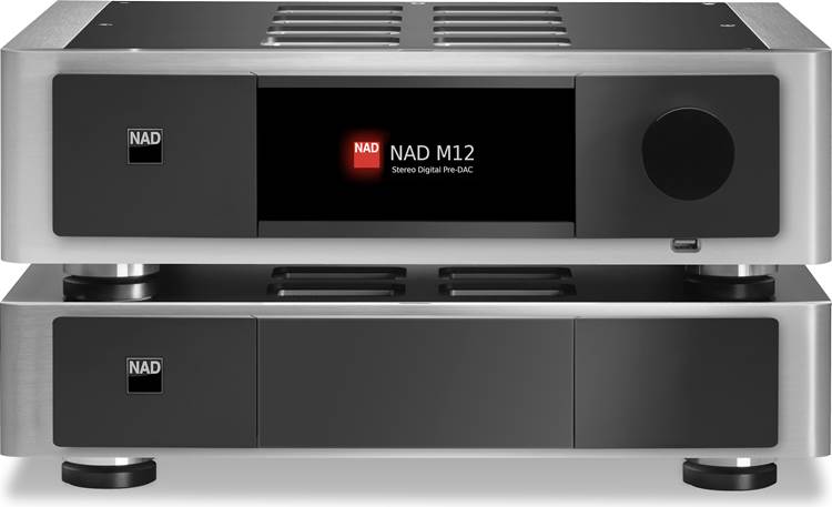 NAD Masters Series M12 Shown with the NAD M22 stereo power amp (not included)