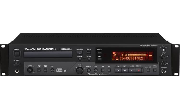 Tascam CD-RW901MKII Direct front view