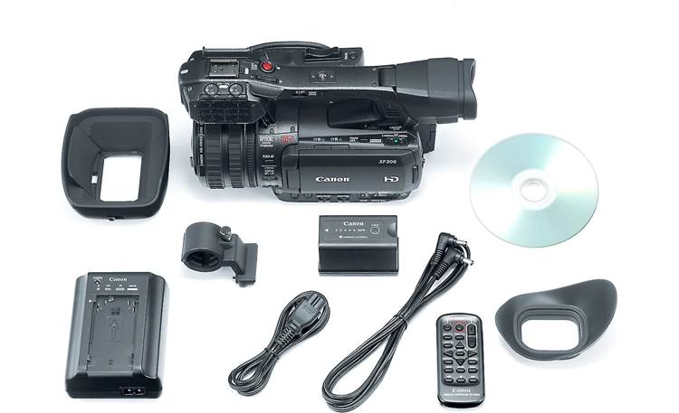 Canon XF-200 Shown with included accessories