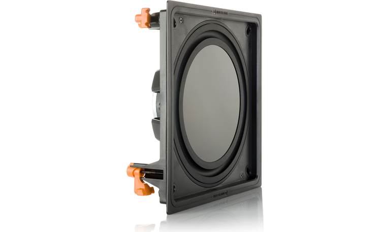 Monitor Audio IWS10, IWB-10, and WA250 In-Wall Subwoofer System Side view of subwoofer
