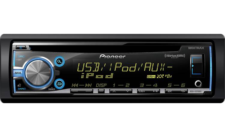 Pioneer DEH-X3700S CD receiver at Crutchfield