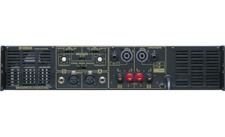 Yamaha P2500S P-Series power amplifier — 250 watts RMS x 2 at 8 