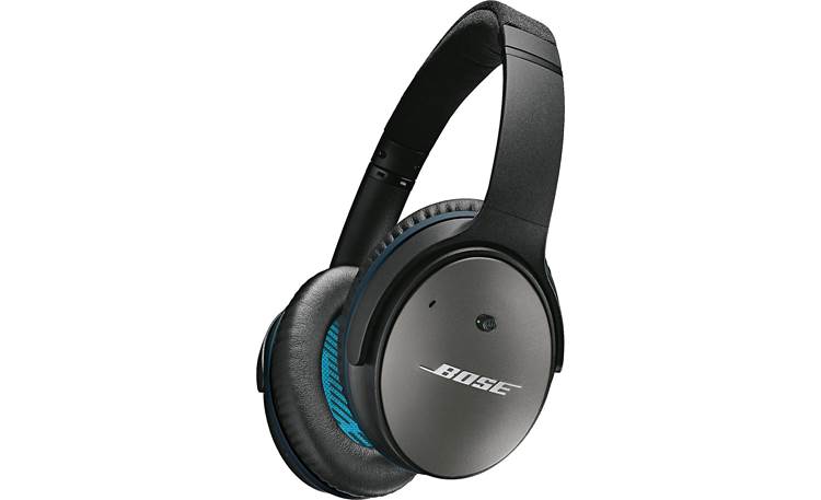 Bose® QuietComfort® 25 Acoustic Noise Cancelling® headphones for Apple® devices Front (Black)