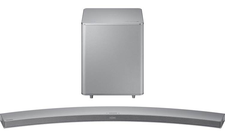 have millimeter Gutter Samsung HW-H7501 Curved, powered home theater sound bar with wireless  subwoofer at Crutchfield