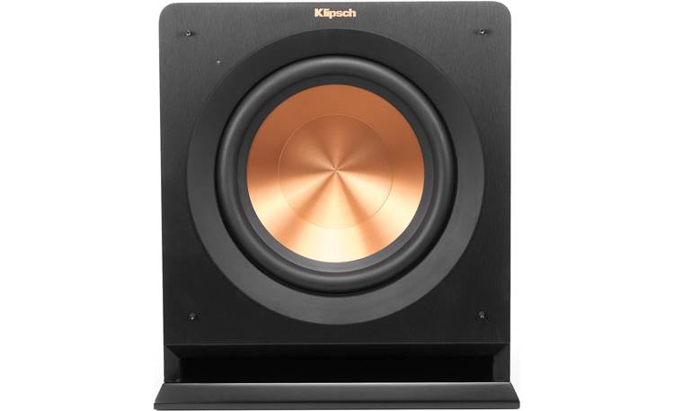 Klipsch Reference R-110SW Direct front view with grille removed