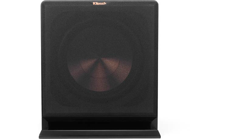 Klipsch Reference R-112SW Direct front view with grille attached