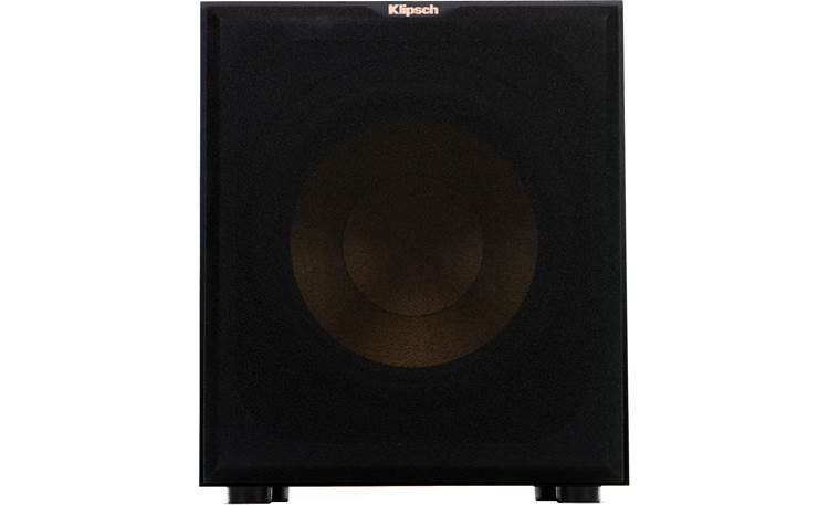 Klipsch Reference R-12SW Direct front view with grille attached