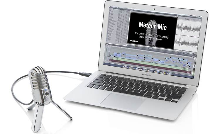 Samson Meteor Mic Recording setup (laptopd not included)