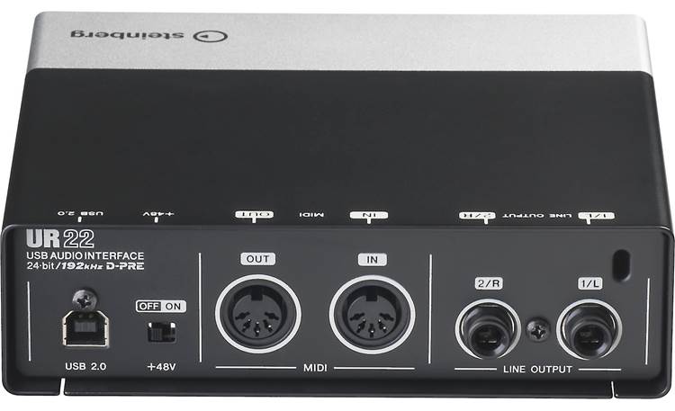 Steinberg UR22 USB 2.0 recording interface at Crutchfield