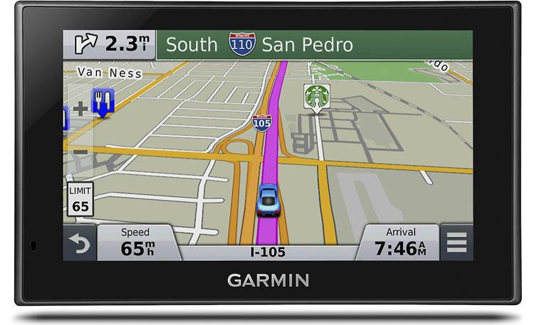 Garmin nüvi® 2789LMT 7" portable navigator voice-activated navigation plus free map and traffic updates at Crutchfield