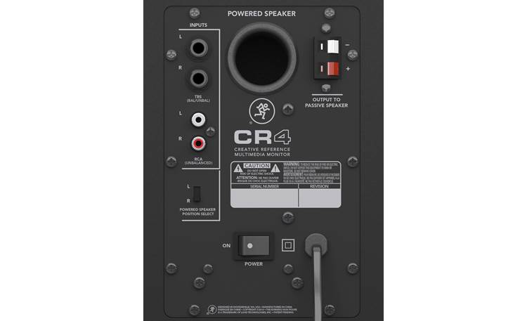 Mackie CR4™ Creative Reference™ Multimedia Monitors Powered speaker