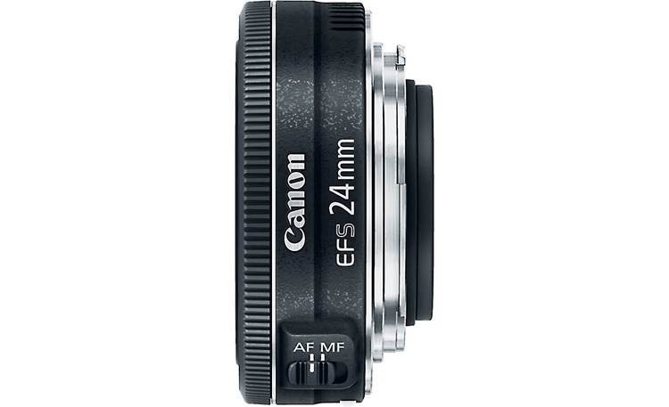 Canon EF-S 24mm f/2.8 STM Top view