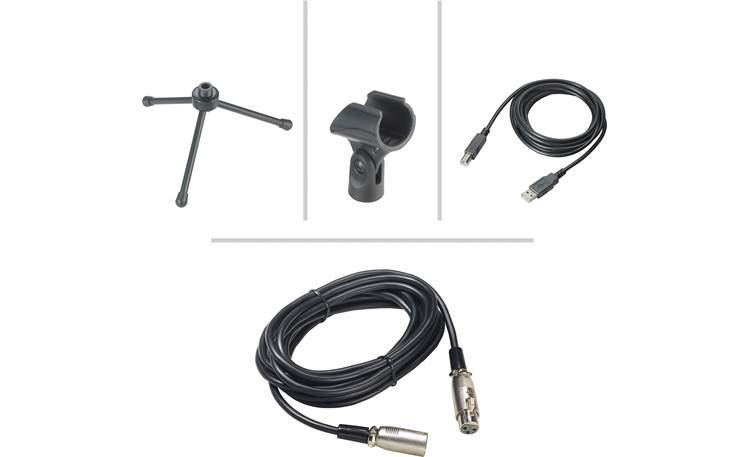 Audio-Technica AT2005USB Included accessories