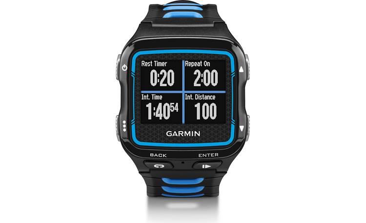 Garmin Forerunner® 920XT (Black/blue) Multisport GPS watch at Crutchfield