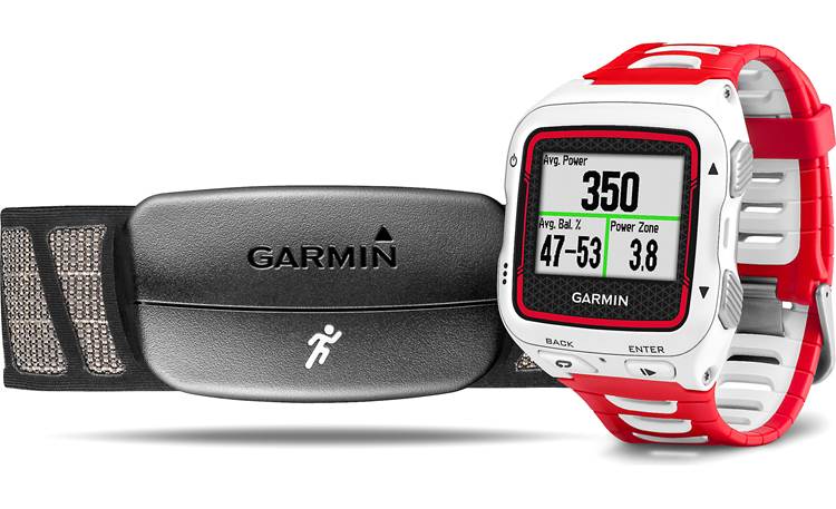 Overhale akademisk syre Garmin Forerunner® 920XT Bundle (White/red) Multisport GPS watch with heart  rate monitor at Crutchfield