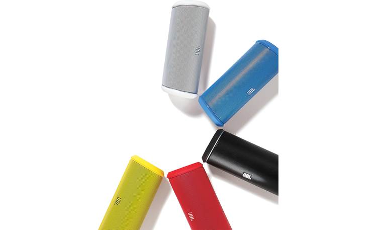 JBL Flip 2 Available in five colors (White, Blue, Black, Red, and Yellow)