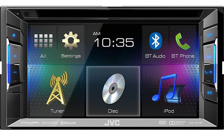 JVC KW-V21BT DVD receiver at