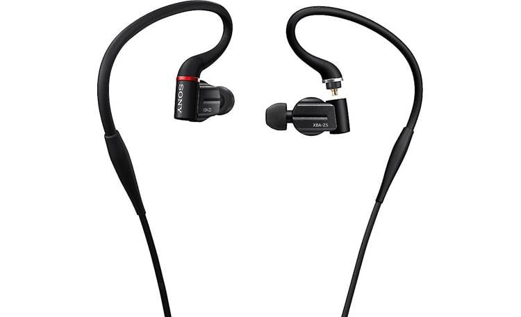 SONY XBA-Z5 ハイレゾイヤホン Sony XBA-Z5 Hi-res Hybrid, 3-way in-ear headphones at Crutchfield