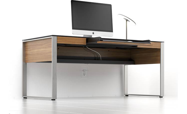BDI Sequel 6021 Natural Walnut (computer and accessories not included)