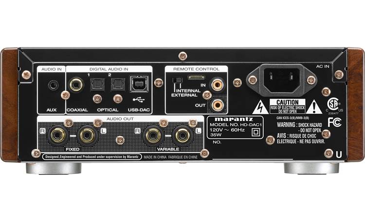 Marantz HD-DAC1 Headphone amplifier/DAC/preamp at Crutchfield