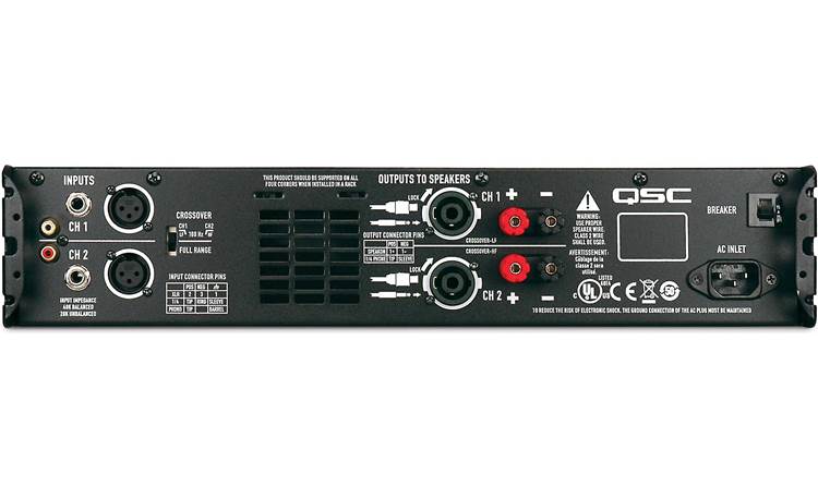 QSC GX7 GX Series Power Amplifier — 725W X 2 At 8 Ohms (non-bridgeable ...