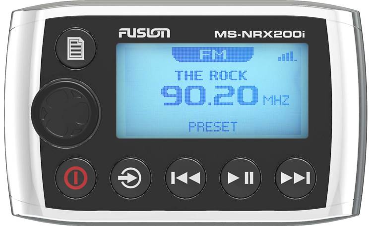 FUSION MS-NRX200I Fusion MS-NRX200I wired marine remote/NMEA 2000 repeater