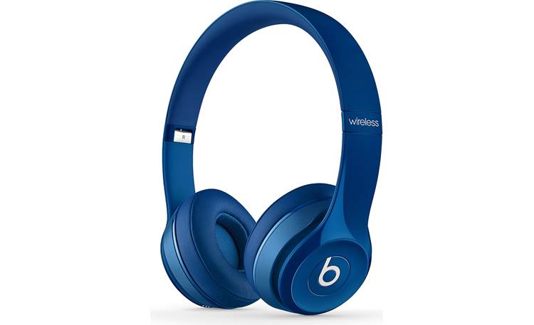 tage rendering virkningsfuldhed Beats by Dr. Dre® Solo2 Wireless (Blue) On-ear Headphone with Bluetooth® at  Crutchfield