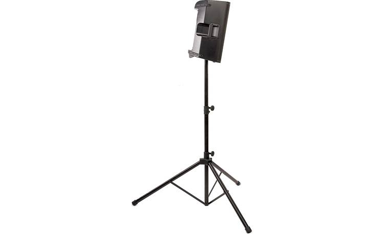 QSC K12 Mounted on a speaker stand (not included)
