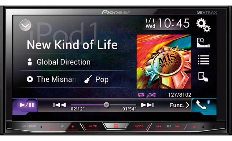  Pioneer AVH-2400NEX 7 Touchscreen Double Din Android
