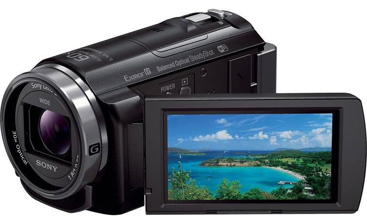 Sony Handycam® HDR-PJ540 High-definition camcorder with projector and 32GB  internal memory at Crutchfield