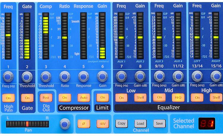 PreSonus StudioLive™ 16.0.2 16-channel digital mixer (FireWire 