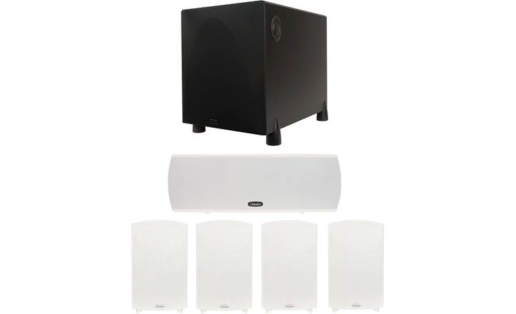 Definitive Technology ProCinema 1000 ProCinema 1000 system in White (powered subwoofer available in Black only)