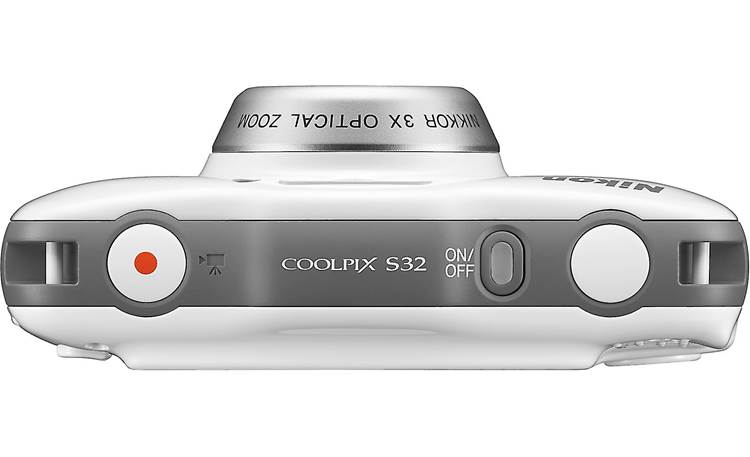 Nikon Coolpix S32 (White) 13-megapixel waterproof/shockproof 
