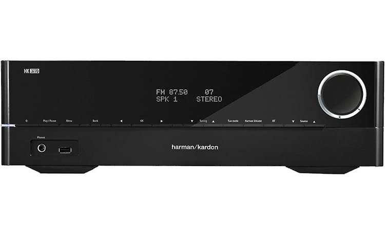 Integratie handelaar vereist Harman Kardon HK 3770 Stereo receiver with wired networking and Bluetooth®  at Crutchfield