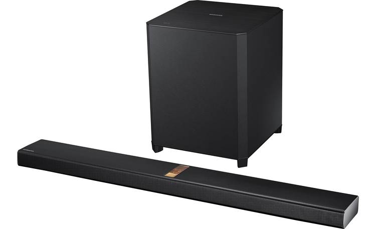 Samsung Powered home sound bar with wireless subwoofer and Bluetooth®