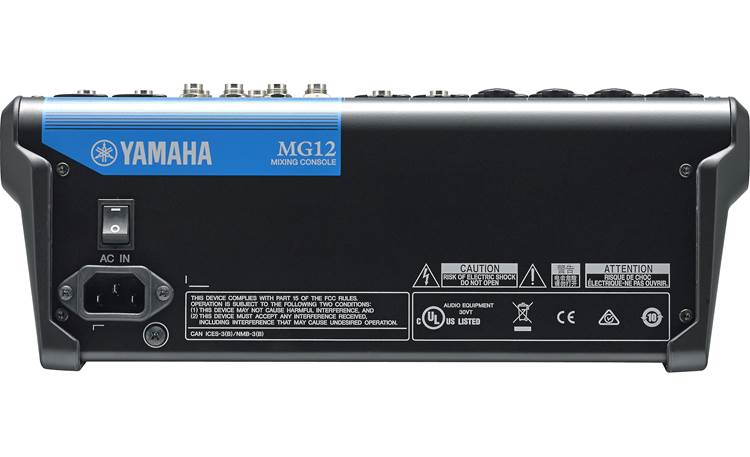 Yamaha MG12 Back