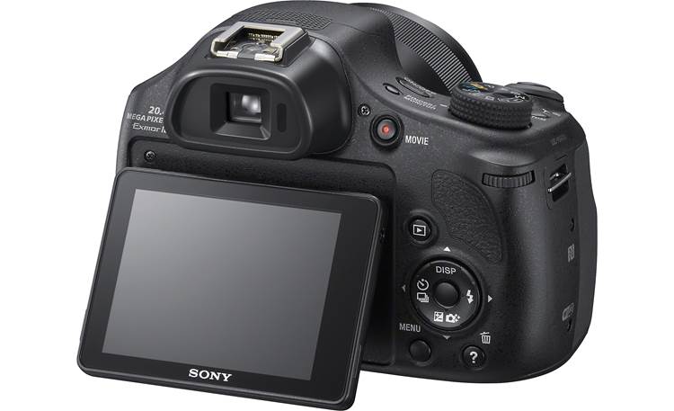 Sony Cyber-shot® DSC-HX400V The tilting LCD viewscreen offers multiple options for framing shots