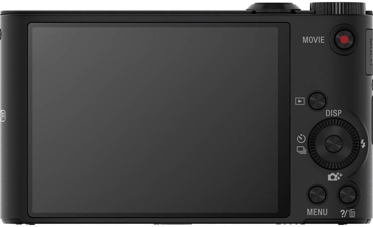 Sony Cyber-shot® DSC-WX350 (Black) 18-megapixel digital camera 