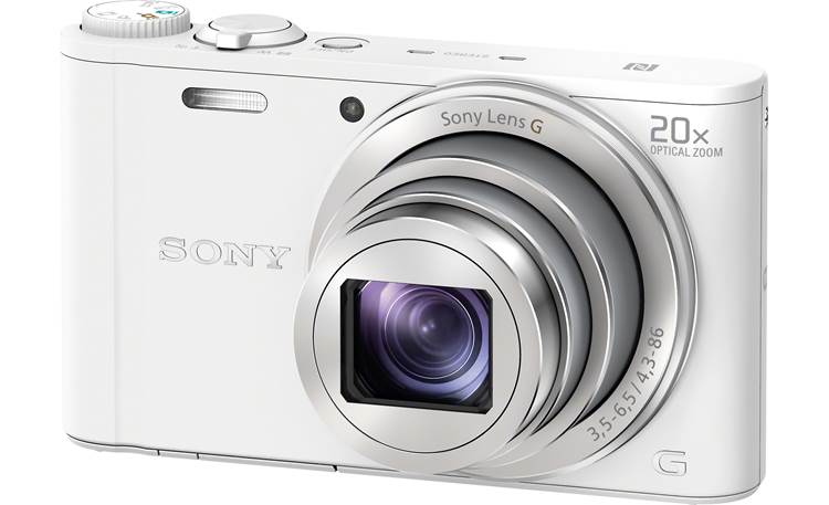 Sony Cyber-shot® DSC-WX350 (White) 18-megapixel digital