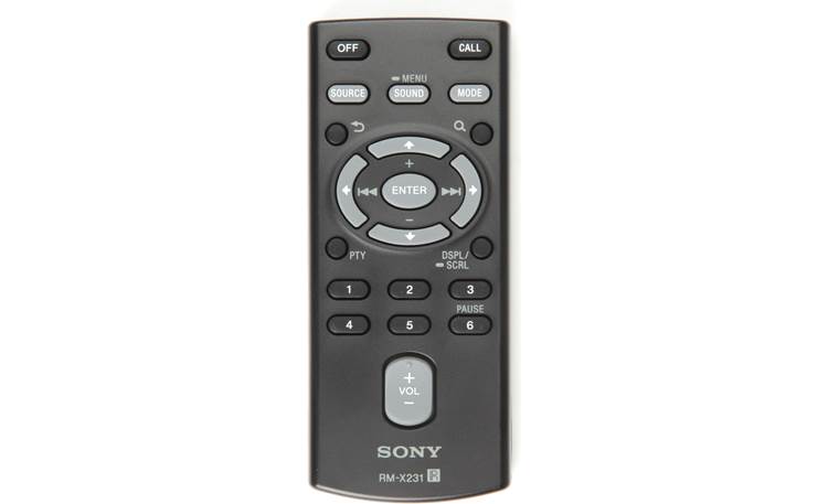 Sony MEX-XB100BT Remote