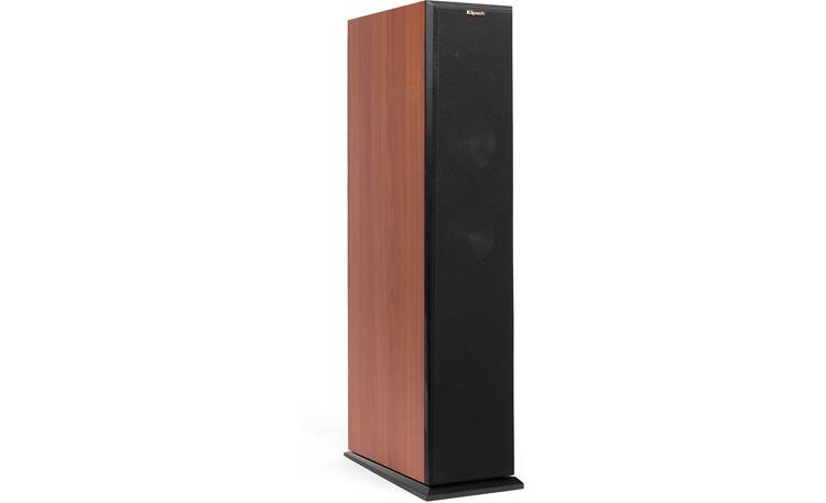 Klipsch Reference Premiere RP-260F Angled front view with grille attached (Cherry)