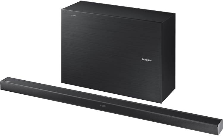 Samsung HW-J650 home theater bar with wireless subwoofer and Bluetooth® at Crutchfield