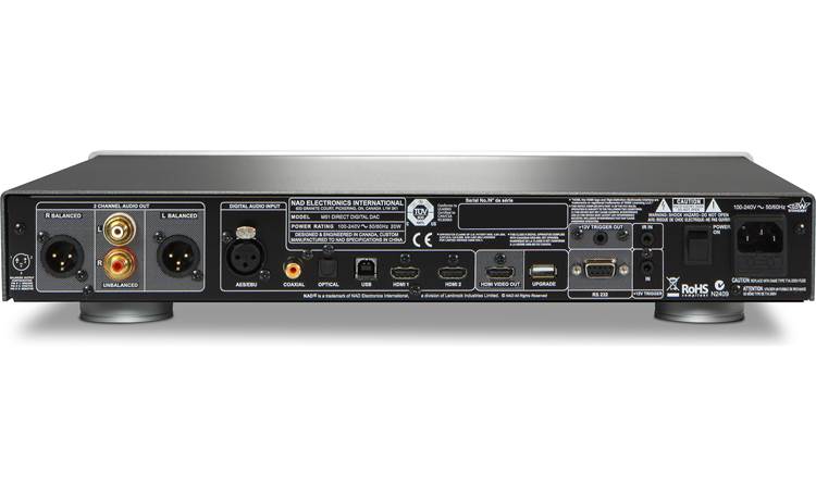 NAD Masters Series M51 (Silver) Stereo DAC/digital preamp at